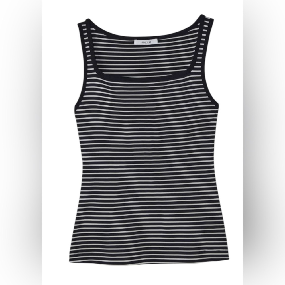 Adeam x Carolyn Murphy Navy White Yama Tank